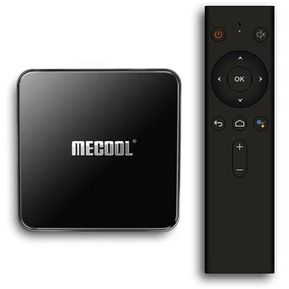 MECOOL KM3 4K Ultra HD Smart Android 9.0 TV Box con control remoto