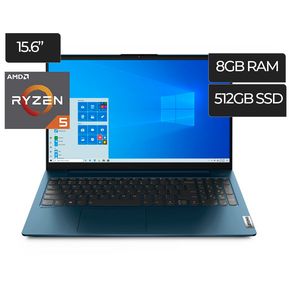 Laptop Lenovo IdeaPad5 AMD Ryzen 5 5500U 8GB 512GB SSD Radeon Graphics 15,6"