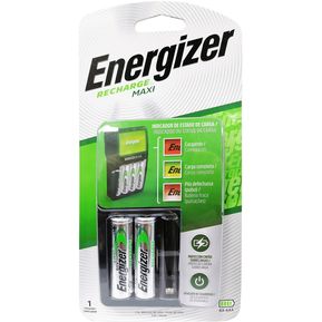 Cargador Energizer Maxi 2 Pilas Aa (aa – Aaa)