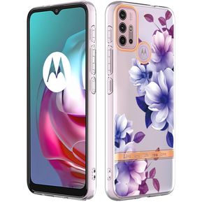 Funda para teléfono serie Flower para Motorola Moto G30 y G20