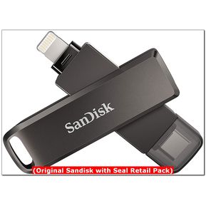 SanDisk 64GB iXpand Flash Drive Luxe Tipo-C