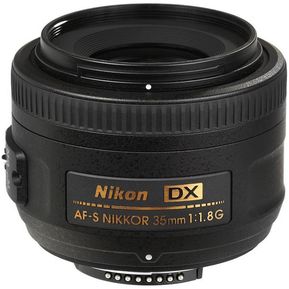 Lente Nikon 35mm F/1.8G- Negro