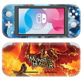 Monster Hunter-pegatina de piel para Nintendo Switch, Protec...