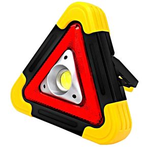 Linterna Señalizador Triangular Emergencia 3 Focos Recargabl