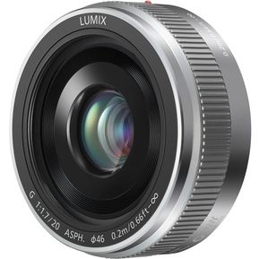 Panasonic LUMIX G 20mm/ F1.7 II ASPH Lens - Silver