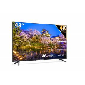 Pantalla Smart TV 4K Sansui 43” SMX43T1UA Android TV 3840x...