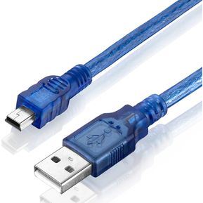 Cable Mini USB 2.0 Tipo A USB Mini Tipo B 5 Pines V3 2 Metros