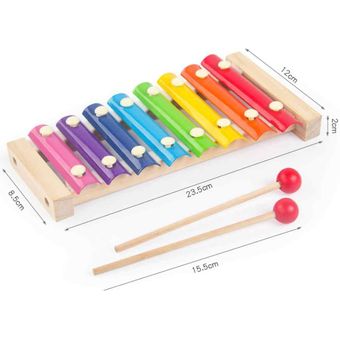 Xilófono Marimba Juguete Infantil Niños Bebe Musical En Madera Linio