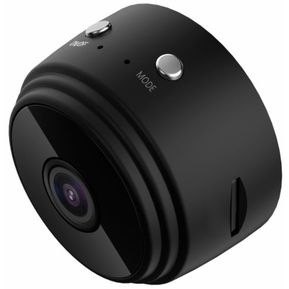 1080p cámara inalámbrica Wifi Seguridad control remoto de vigilancia de visión nocturna - negro
