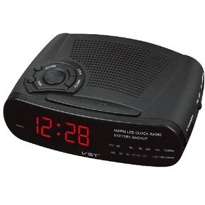 Despertador de 220V con Radio AM/FM, pantalla LED Digital con desper