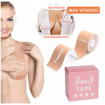 Cinta Levanta Busto Adhesivo FK22 25 Boob Tape 5 Metros 5cm Linio