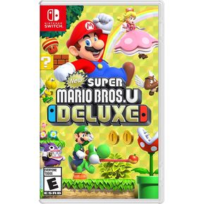Juego New Super Mario Bros. U Deluxe Nintendo Switch Fisico Nuevo