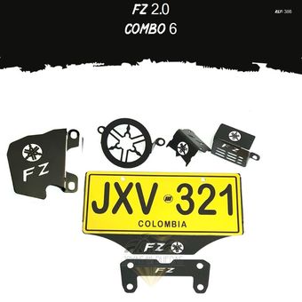 Kit Combo Partes Lujo Moto Fz Linio Colombia Ge Hl Za Hjlco