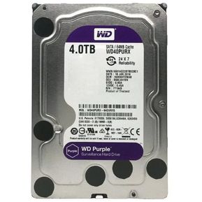 Disco duro interno Western Digital WD Purple WD40PURX 4TB