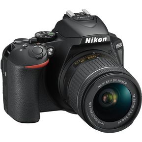 Nikon D5600 DSLR Camera with 18-55mm and 70-300mm Lens - Black