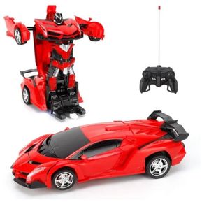 Carro Control Remoto Robot Transformer