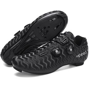 (#full black)Trek-zapatos de bicicleta de montaña para hombre y mujer,zapatillas de bicicleta de carretera autoblocantes,SPD,para amantes,calzado plano para invierno