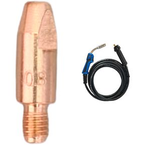 Consumible tip punta de contacto 0.8 / 0.30mm antorcha MIG 25ak