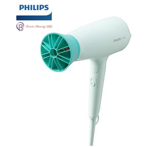 Philips 1600W secador de pelo profesional iónico plegable secador de pelo de secado rápido con mango plegable secador de pelo de doble voltaje para salón de belleza