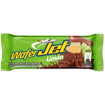 Chocolatina Jet Wafer Surtida Plegadiza X 20unidades X 22g Linio