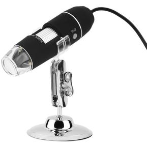 8 LED 1000X USB soporte de la cámara digital de vídeo del endoscopio del microscopio lupa