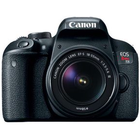 Cámara Digital Canon Reflex Eos Rebel T7i-800D Kit EF-S 18-55 III