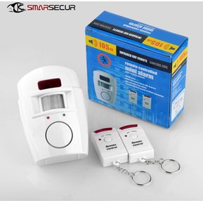 Alarma Pir Sirena Sensor Casa Seguridad Inalambrica Kit