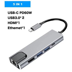 Usb C Ethernet Usb-c a Rj45lan adaptador 4K HDMI compatible