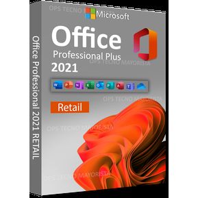 Microsoft Office 2021 Pro Plus RETAIL1 Pc I Tarjeta Key Card
