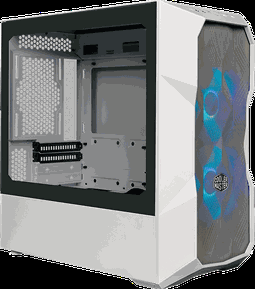 Caja M-ATX Cooler Master MasterBox TD300 MESH ARGB Blanco