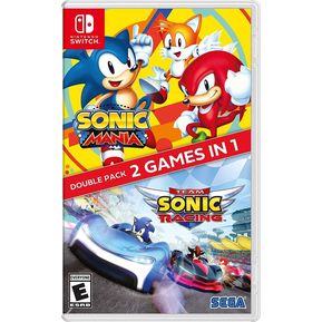 Juego Sonic Mania + Team Sonic Racing Nintendo Switch Fisico Nuevo