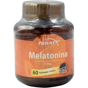 Melatonina 3 Mg Funat X 60 Tabletas