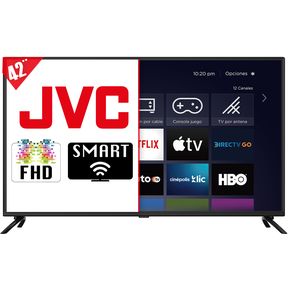 Smart TV Pantalla LED JVC SI42FR 42 Pulgadas Roku Full HD