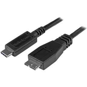 Cable USB C a Micro USB B StarTech USB31CUB50CM-Negro
