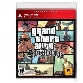 GTA Grand Theft Auto San Andreas PS3