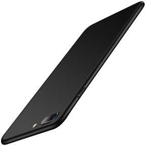Cubierta de cobertura completa Ultra delgada para iPhone 7 8 6 6S Plus,funda de teléfono para iPhone 11 Pro XR XS MAX SE,funda completa mate,PC duro(#Black)