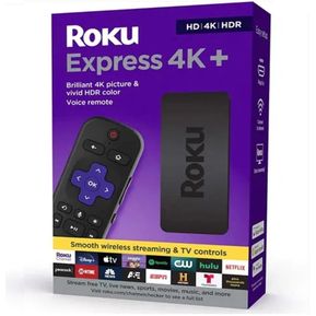 Convertidor Smart TV Roku Express 4k+ HD Streaming