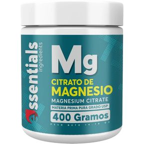 Citrato de Magnesio Polvo 400gr Essentials