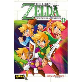 The Legend Of Zelda No. 8: Four Swords Adventures 1