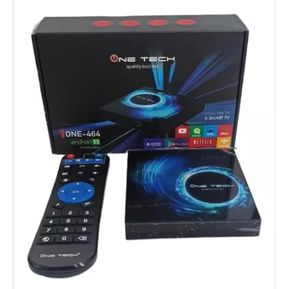 Tv Box One Tech One464 Tv Android 11.0 64 Gb 4 Gb Wifi 6kuhd