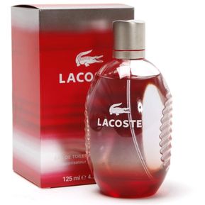 Perfume Lacoste Red Hombre 4.2oz 125ml Rojo