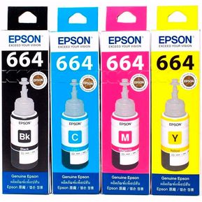 Kit 4 Botellas Tinta EPSON T664 Color L310 L380 L375 L395 L5...