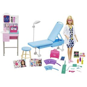 Muñeca Barbie Doctora Playset con accesorios Original Mattel