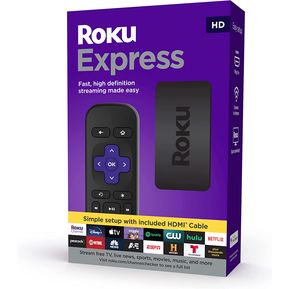 Roku Reproductor multimedia Express HD con cable HDMI