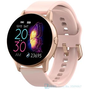 Nuevo reloj Digital de lujo para mujer, relojes deportivos, reloj electrónico LED para mujer, reloj de pulsera para mujer, reloj de pulsera con Bluetooth(#silicone pink)