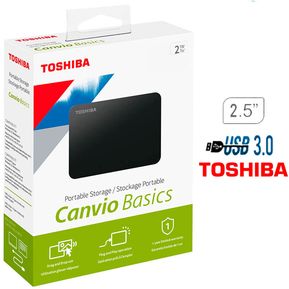 Disco Duro Externo Toshiba 2TB Canvio Basics Ref. HDTB420