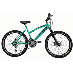 Bicicleta Dama Rin 27.5 Frenos Disco 18 Vel - Verde menta