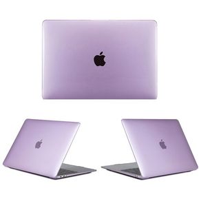 funda de portátil para Apple Macbook Air Pro Retina 11 12 13 15 16, cubierta para macbook 2019 nuevo Pro 13 A2159 con barra táctil + regalo(#Crystal Purple)