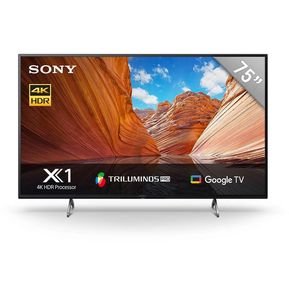 Pantalla LED Sony 75 KD-75X80J Ultra HD 4K Smart Google TV c...