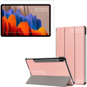 Kit Vidrio + Estuche compatible para Samsung Galaxy Tab S8 11 Pulgadas